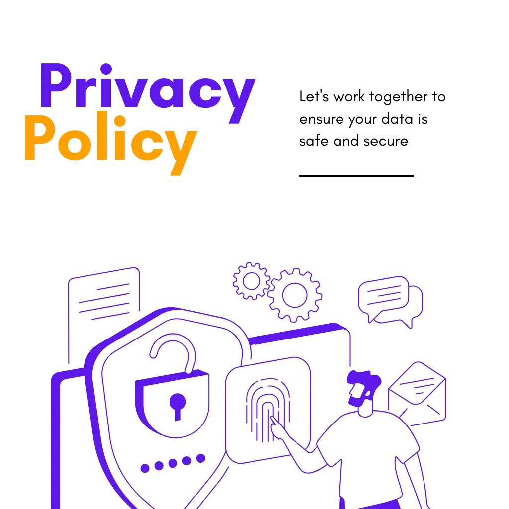 A visual representation of a privacy policy, highlighting key aspects of data security and user confidentiality.